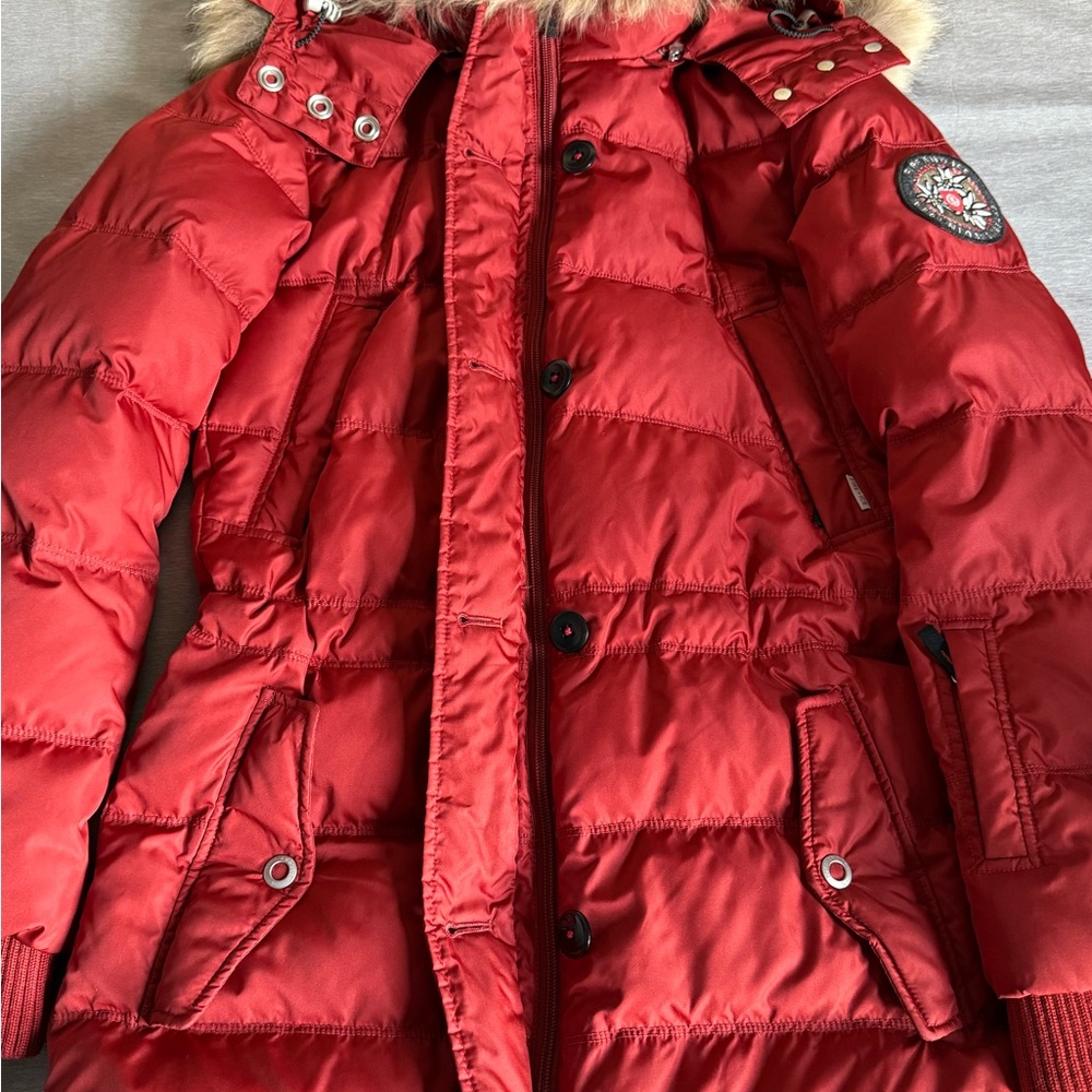 Bogner Fire + Ice Women’s Red Down Ski Jacket Size Small